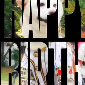 今日は僕の誕生日の画像