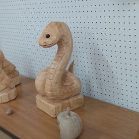 南阿蘇ビジターセンター　チェーンソーアート展示会　その②の画像