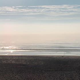 7月30日千葉北、東浪見の朝の波の画像