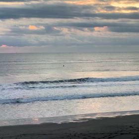 1月31日千葉北、東浪見の朝の波の画像