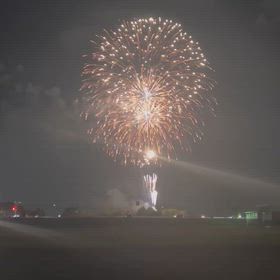 地元の花火の画像