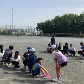 新チーム　初10色リレー②の画像