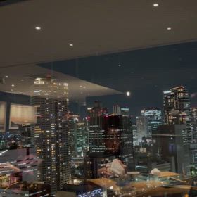 親友とディナーの画像