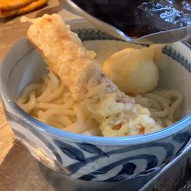 ヤンマー長居スタジアムから一番近い　サッカーうどん　桜夏うどんの画像
