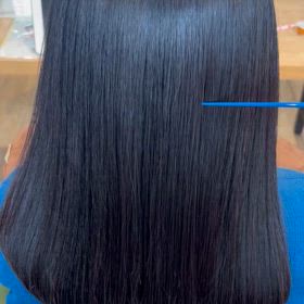 縮毛矯正✖️髪質改善トリートメントの画像