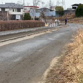 駅伝コース前半（公園前）⑥の画像