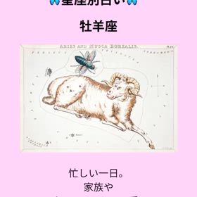 8/29星座別占いの画像