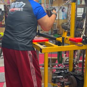 昨日の補強トレーニングの画像