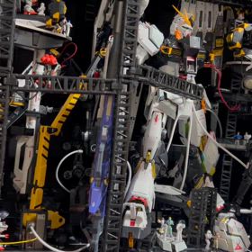 5 解体匠機νガンダム　キャットウォークを差し替えるの画像