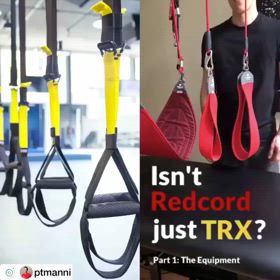 RedcordとTRXの違いとは?の画像