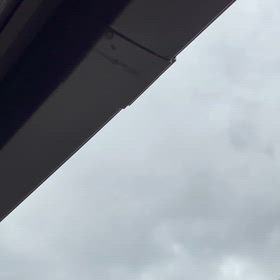 雨樋から水の後、別の箇所から雨垂れが！の画像