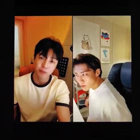ジハムTikTokライブ 7月29日　ジェオプさんとデュエットしてるの画像