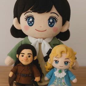 AI生成　目覚まし　マドレーヌ、レニエ、ドミニクの画像