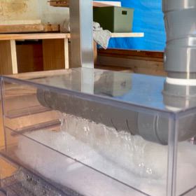 活魚水槽設備完了の画像