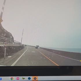 相手のドラレコの画像