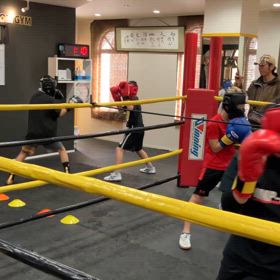 ロックボトムボクシングジム出稽古！の画像