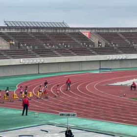 ５年男子100 m①の画像