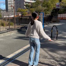 冬休みの宿題と縄跳びとの画像