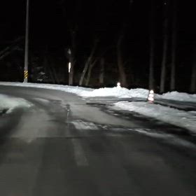 職場からの帰り道の画像