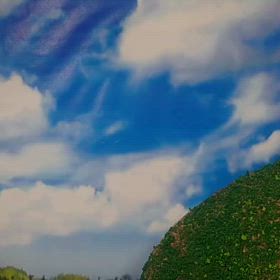 今年の初日の出を再現してみましたの画像