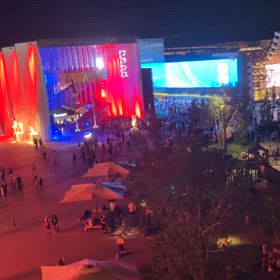 大阪・関西万博の思い出〜夜の大屋根リングから①の画像