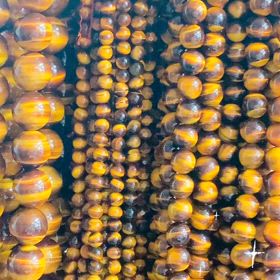 ✨トラメ石・タイガージルコニアブレス✨の画像