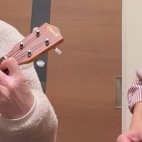 夫と演奏の画像