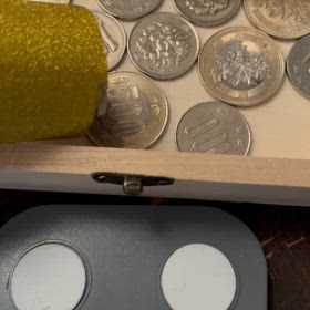 小銭滑り貯金箱直行(3日目)の画像