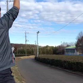 坂ダッシュ（ゴール付近）⑨の画像