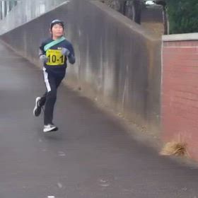 東金子駅伝（ラストの下り坂）①の画像