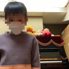 発表会前はお辞儀も練習します！の画像