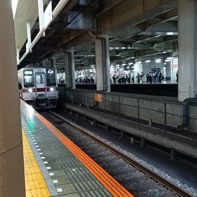 東武北千住駅1番線の画像