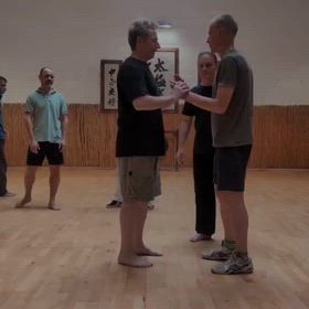 フランスの黄性賢系の鄭子太極拳講習会の模様の画像