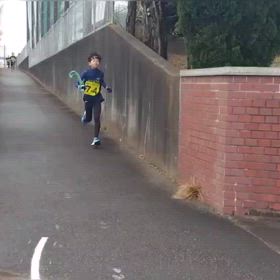 東金子駅伝（ラストの下り坂）⑫の画像