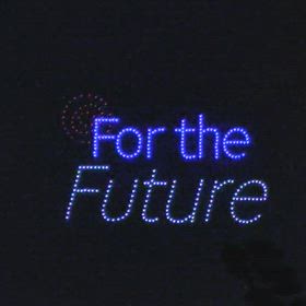 ドローンショー GREEN×EXPO 2027の画像