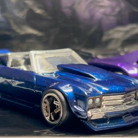 6 ホットウィール　CUSTOM 70 CHEVY NOVA 改の画像