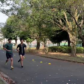 クラブ交流リレー選考会（スタート付近）⑨の画像