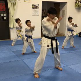 黒帯同士のスパーリング！の画像