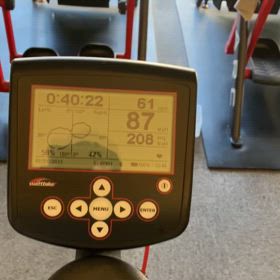 ワットバイク40分ave.210w10分200wくらい）の画像