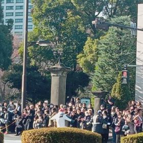 箱根駅伝　復路　第12位日体大の画像