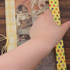 紙もの収納ファイル完成。の画像