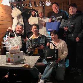 宝塚デーベンにて誕生日を祝ってもらいましたの画像