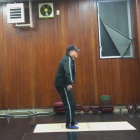 弘前ウエイトリフティング協会の練習の画像