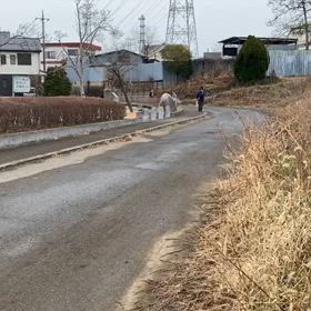 駅伝コース前半（公園前）④の画像
