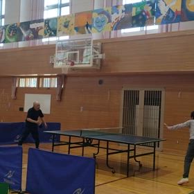 ラージボール卓球の画像