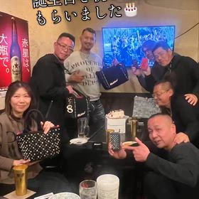 地元で誕生日を祝ってもらいましたの画像