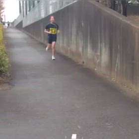 東金子駅伝（ラストの下り坂）⑯の画像