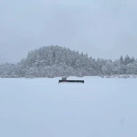 雪のおわらサーキットの画像