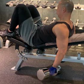 インクラインカールの画像