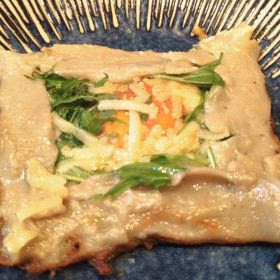 新人料理研究家食ちゃんのガレット料理の画像